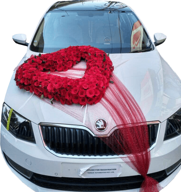 Online Flowers for Wedding Car Decoration in Pune